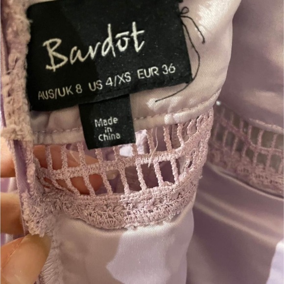 Purple dress XS used once $45 - Picture 3 of 3